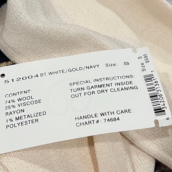 Vintage NWT St. John by Marie Gray Santana Knit Sweater Size Small - Picture 6 of 7